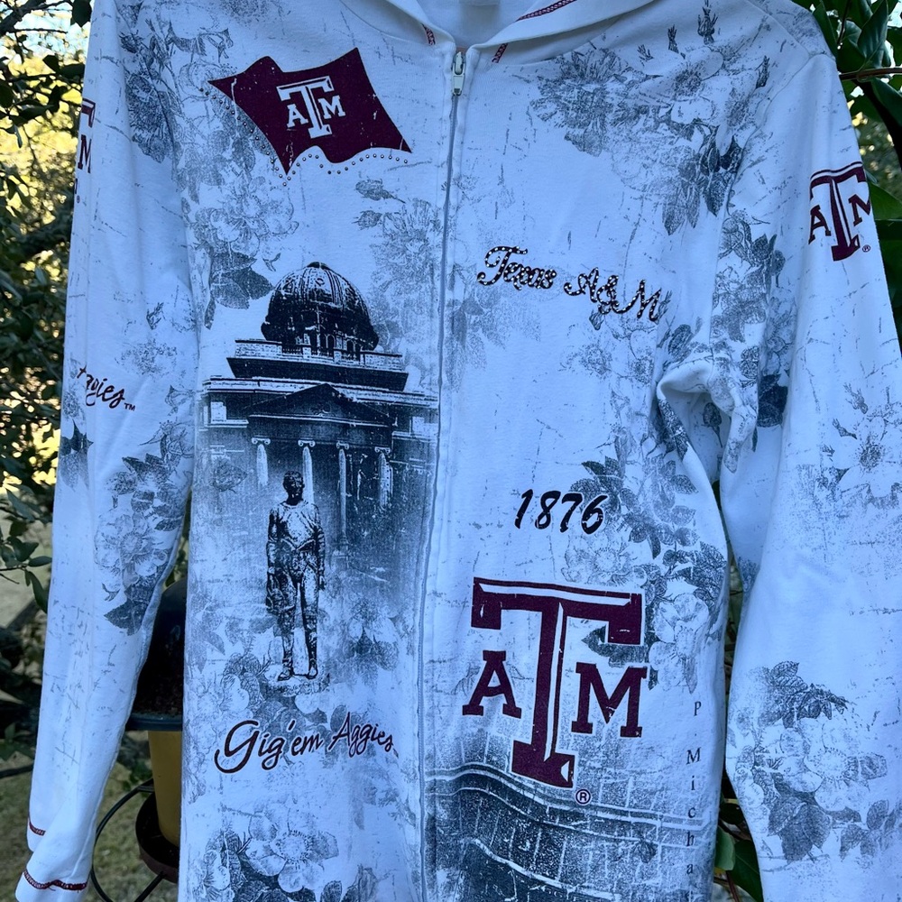 Texas A&M Zip-up Hoodie 👍